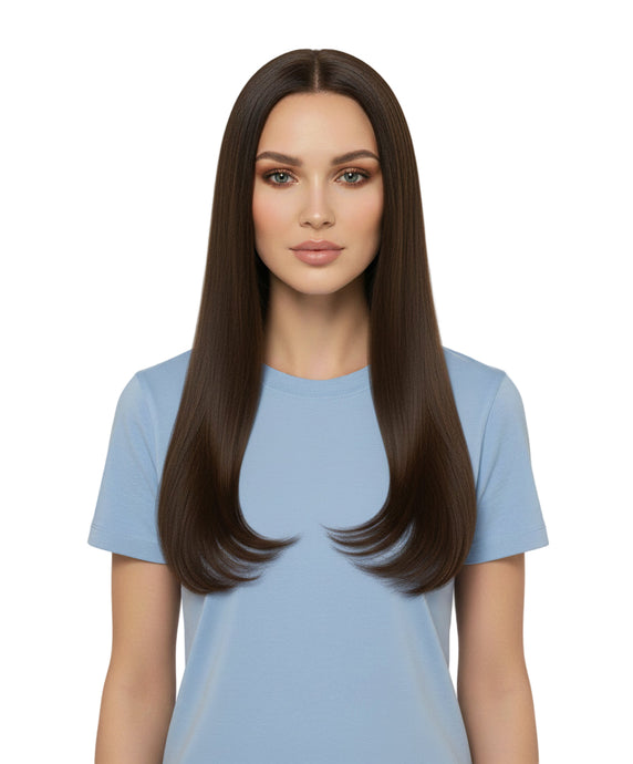 319 Front to Top von WIGPRO: Menschliches Haarteil aus Spitze