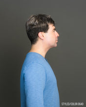 402 Men's System H von WIGPRO: Mono-Top Human Hair Topper
