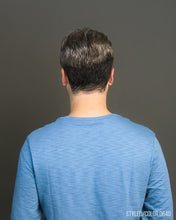 402 Men's System H von WIGPRO: Mono-Top Human Hair Topper