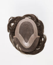 402 Men's System H von WIGPRO: Mono-Top Human Hair Topper