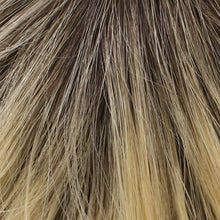 02-6| Wurzel 04/22 - Dunkelbraune Wurzel, der Rest ist beige-blond