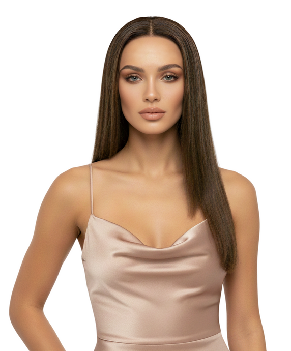 318 Frente invisible, atado a mano por WIGPRO: Cabello humano