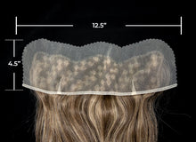 318 Front invisible, main liée par WIGPRO : pièce de cheveux humains