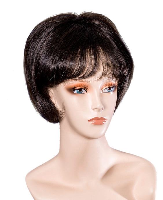 821 Demi Topper par Wig Pro : Morceau de cheveux synthétiques