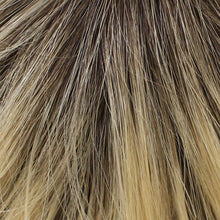 111FF Paige Mono-Top Machine Perruque dorsale sans frange - 02-6 | Root 04/22 - Perruque de cheveux humains