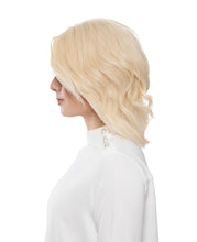 122 Tiffany - Top perruque française nouée à la main - Perruque de cheveux humains