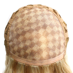 107 Janet: Mono-top Human Hair Wig construction front