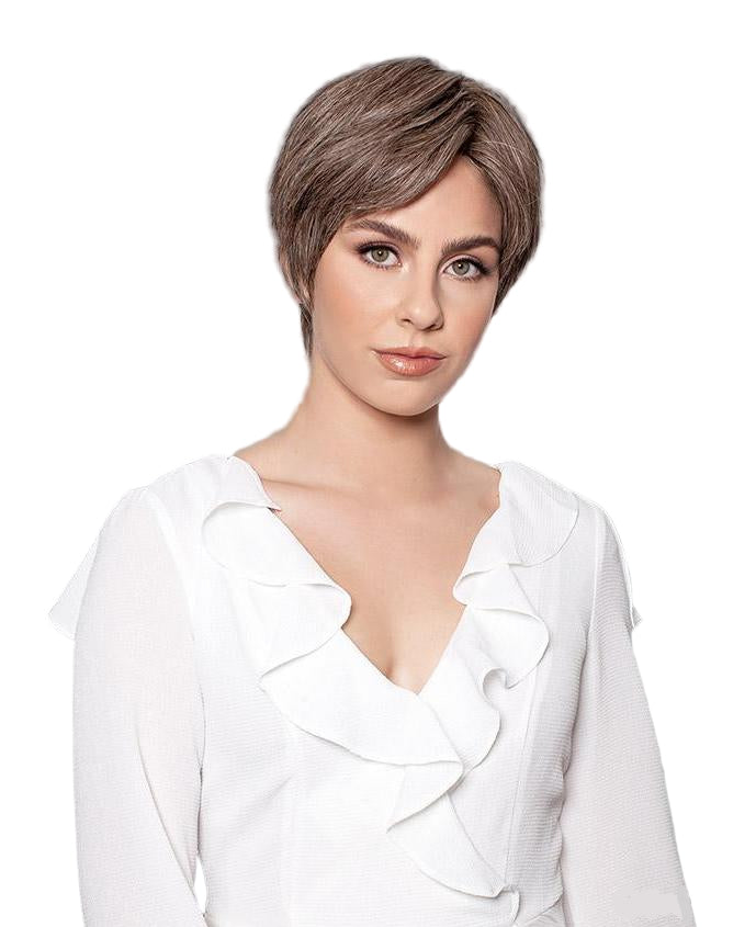 110 Lori - Petite Mono Top Human Hair Wig - Human Hair Wig