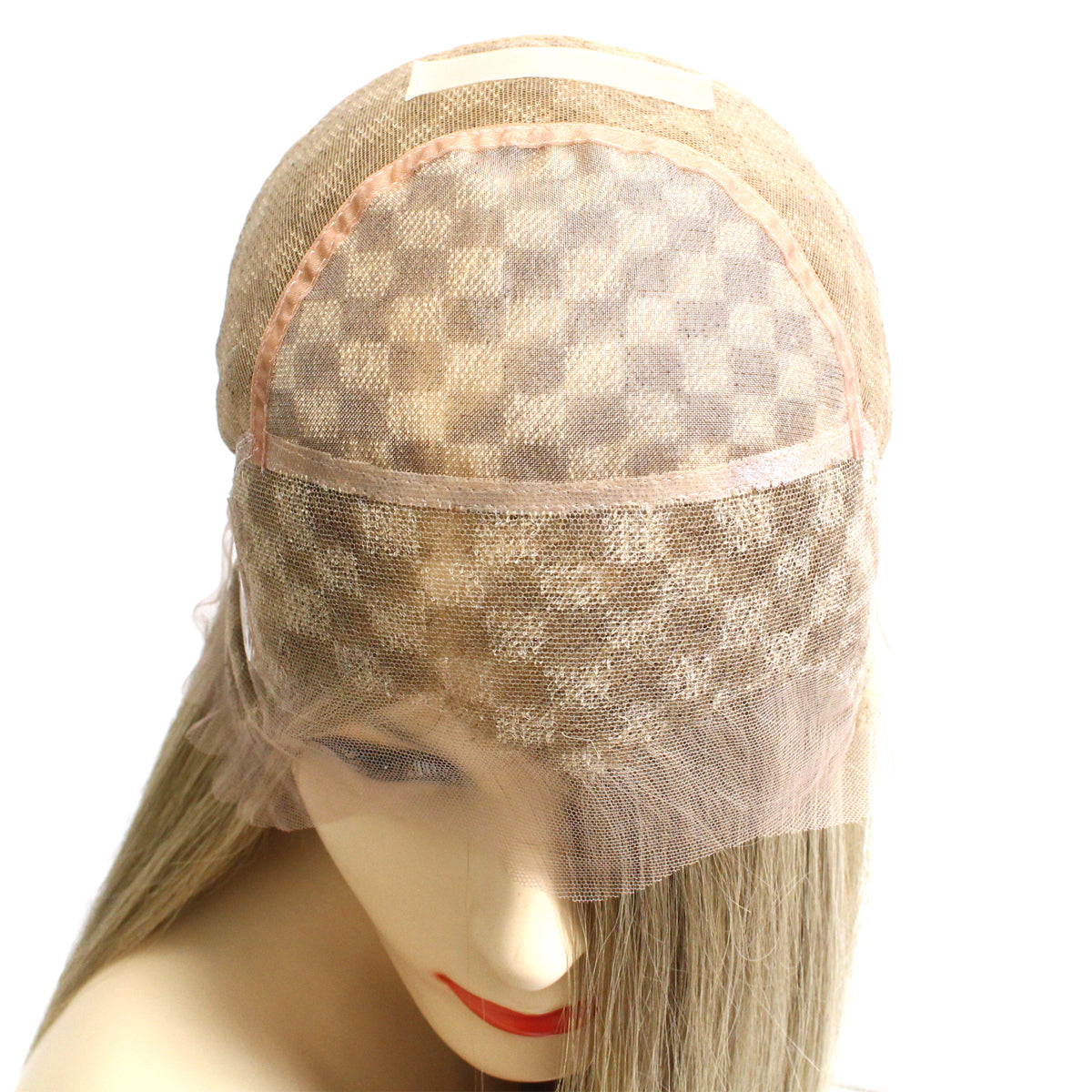 117 Christina - Hand Tied Full Lace Wig construction front
