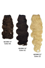 481NW Super Remy Natural Wave 14" by WIGPRO: Human Hair Extension