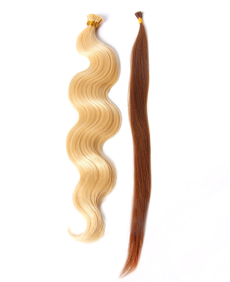 490BNW  I-Tips Natural Wave by WIGPRO: Human Hair Extension