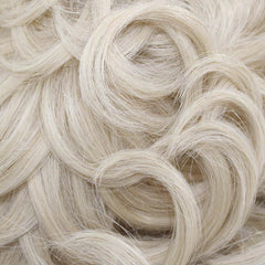 16/613/1B - Dark Golden Ash Blonde blended w/ Bleach Blonde & Off black