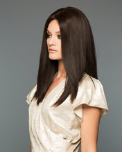 104 Alexandra: Petite Mono-Top Machine Back - 01B - Human Hair Wig