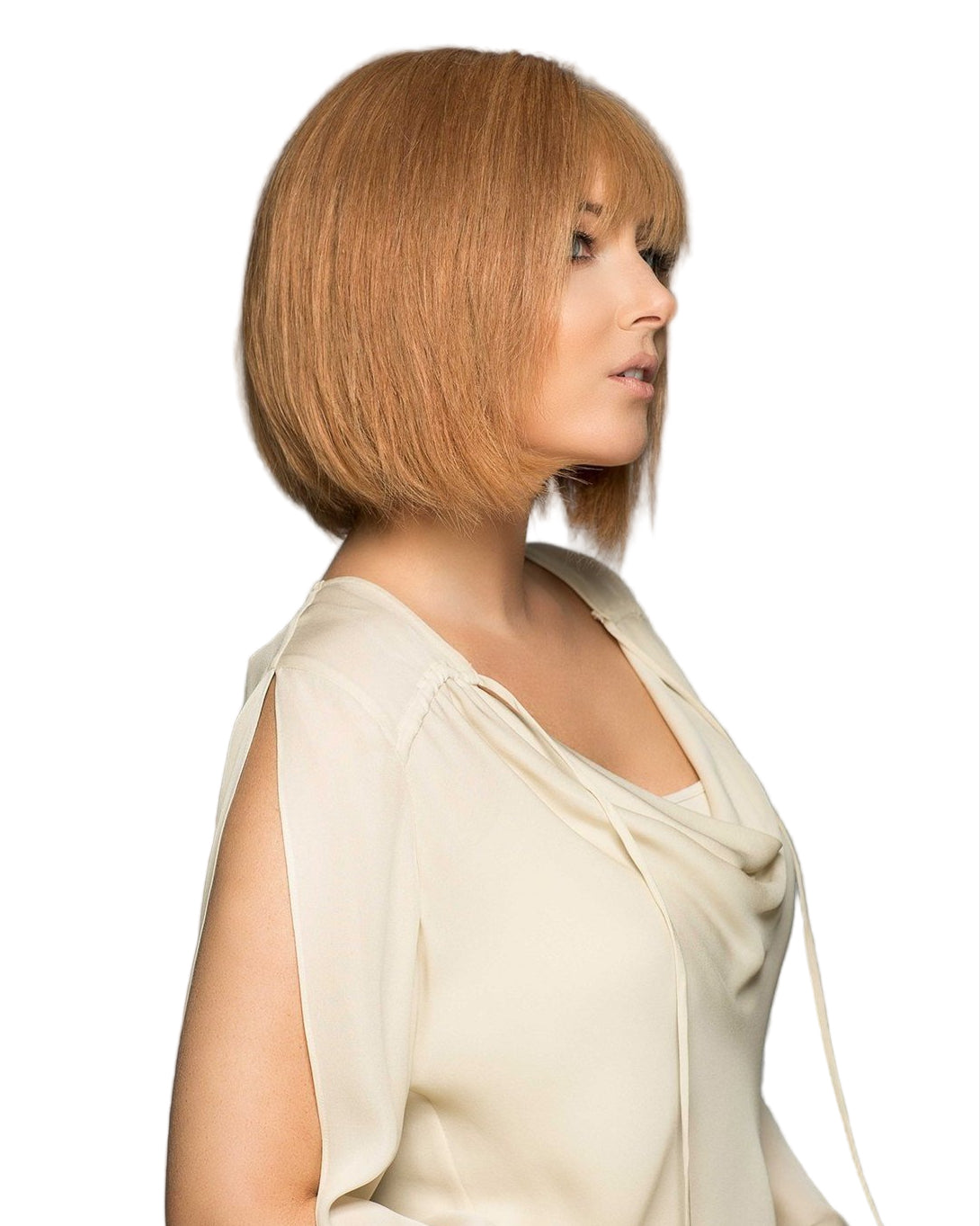 111 Paige Mono-Top Machine Back Wig - 27 - Human Hair Wig