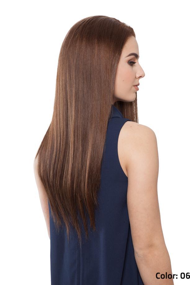 117P Christina Petite- Hand Tied Full Lace Wig - 06 - Human Hair Wig